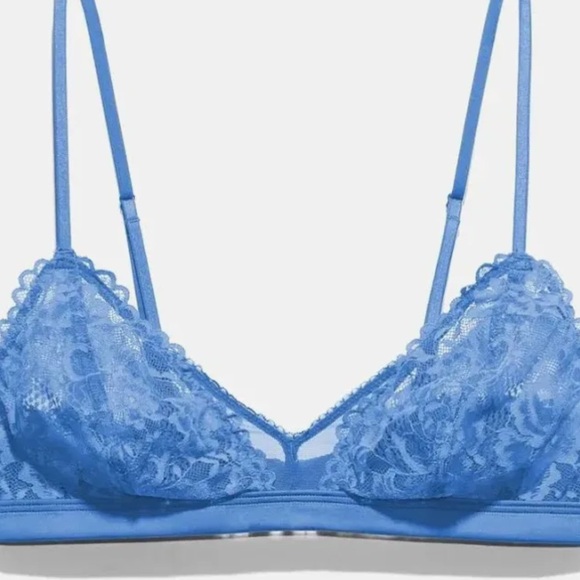 Savage X Fenty Other - 🆕SAVAGE X FENTY Blue Lace Bralette - Size: S